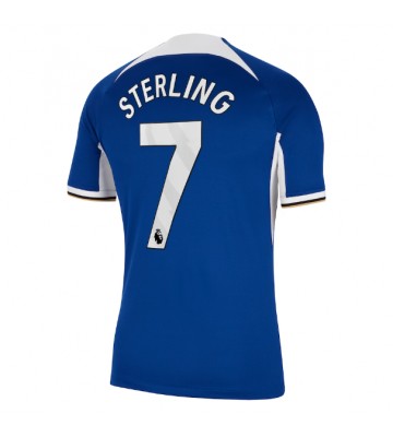 Chelsea Raheem Sterling #7 Hemmatröja 2023-24 Korta ärmar